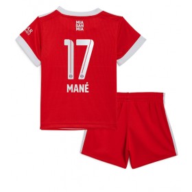 Baby Fußballbekleidung Bayern Munich Sadio Mane #17 Heimtrikot 2022-23 Kurzarm (+ kurze hosen)